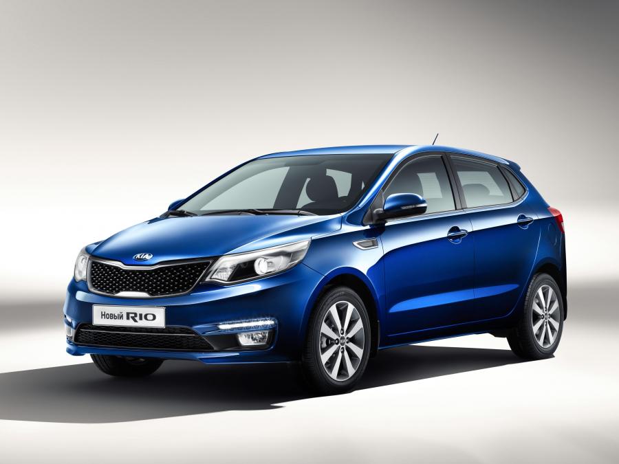 Kia Rio 5-Door (CIS) '2015